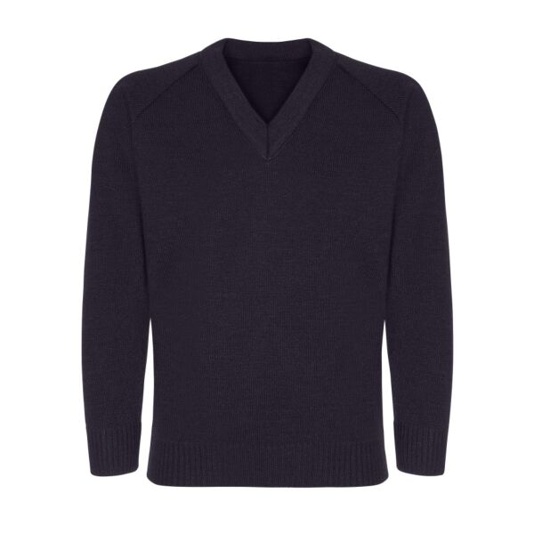 St Helens School Knitted V Neck Jumper Thumbnail
