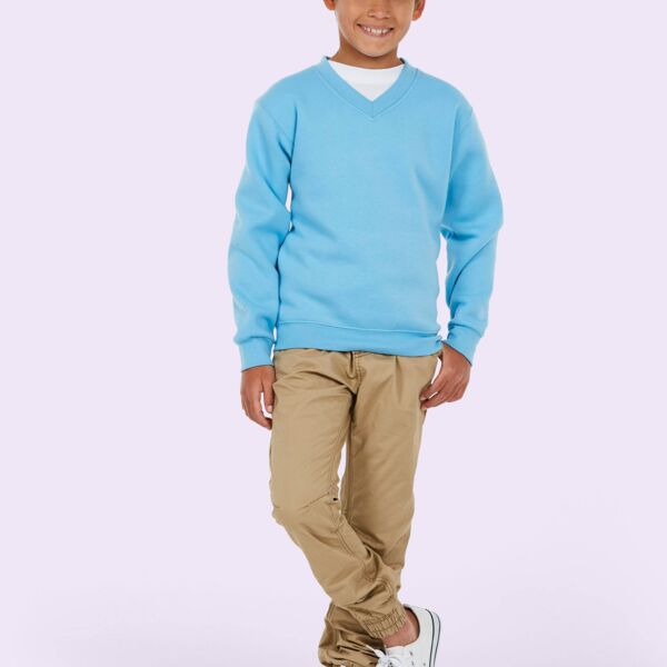 Uneek Children's V-Neck Sweatshirt Thumbnail