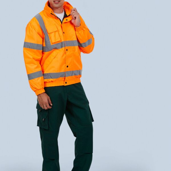 Uneek High Visibility Bomber Jacket Thumbnail