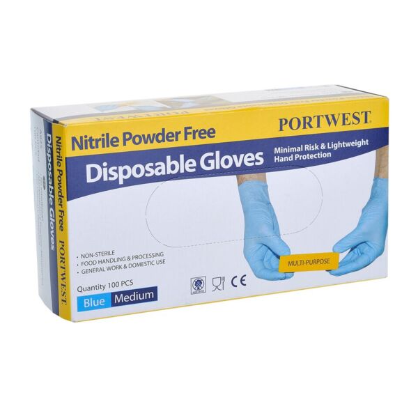 Powder Free Nitrile Disposable Glove  Thumbnail