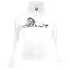 Women's premium 70/30 sweatshirt jacket Thumbnail