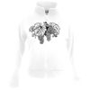 Women's premium 70/30 sweatshirt jacket Thumbnail