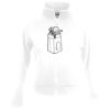 Women's premium 70/30 sweatshirt jacket Thumbnail