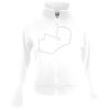 Women's premium 70/30 sweatshirt jacket Thumbnail