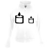 Women's premium 70/30 sweatshirt jacket Thumbnail