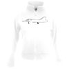 Women's premium 70/30 sweatshirt jacket Thumbnail