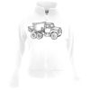Women's premium 70/30 sweatshirt jacket Thumbnail