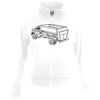 Women's premium 70/30 sweatshirt jacket Thumbnail