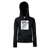 Women's premium 70/30 hooded sweatshirt jacket Thumbnail