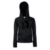 Women's premium 70/30 hooded sweatshirt jacket Thumbnail