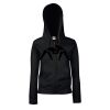 Women's premium 70/30 hooded sweatshirt jacket Thumbnail