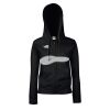 Women's premium 70/30 hooded sweatshirt jacket Thumbnail