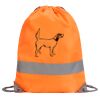 Hi-Vis Stafford Drawstring Tote Backpack Thumbnail