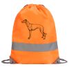 Hi-Vis Stafford Drawstring Tote Backpack Thumbnail