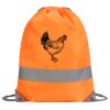 Hi-Vis Stafford Drawstring Tote Backpack Thumbnail