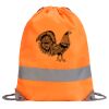 Hi-Vis Stafford Drawstring Tote Backpack Thumbnail