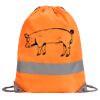 Hi-Vis Stafford Drawstring Tote Backpack Thumbnail