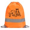 Hi-Vis Stafford Drawstring Tote Backpack Thumbnail