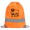 Hi-Vis Stafford Drawstring Tote Backpack Thumbnail