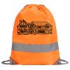Hi-Vis Stafford Drawstring Tote Backpack Thumbnail