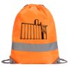 Hi-Vis Stafford Drawstring Tote Backpack Thumbnail