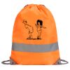 Hi-Vis Stafford Drawstring Tote Backpack Thumbnail