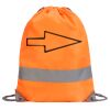 Hi-Vis Stafford Drawstring Tote Backpack Thumbnail