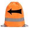 Hi-Vis Stafford Drawstring Tote Backpack Thumbnail