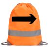 Hi-Vis Stafford Drawstring Tote Backpack Thumbnail