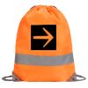 Hi-Vis Stafford Drawstring Tote Backpack Thumbnail