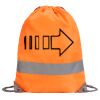 Hi-Vis Stafford Drawstring Tote Backpack Thumbnail