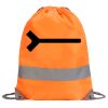 Hi-Vis Stafford Drawstring Tote Backpack Thumbnail