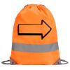 Hi-Vis Stafford Drawstring Tote Backpack Thumbnail