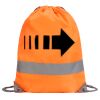 Hi-Vis Stafford Drawstring Tote Backpack Thumbnail