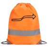 Hi-Vis Stafford Drawstring Tote Backpack Thumbnail