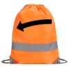 Hi-Vis Stafford Drawstring Tote Backpack Thumbnail