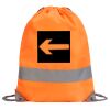 Hi-Vis Stafford Drawstring Tote Backpack Thumbnail