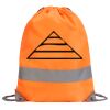 Hi-Vis Stafford Drawstring Tote Backpack Thumbnail