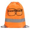 Hi-Vis Stafford Drawstring Tote Backpack Thumbnail