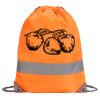 Hi-Vis Stafford Drawstring Tote Backpack Thumbnail