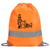 Hi-Vis Stafford Drawstring Tote Backpack Thumbnail
