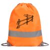 Hi-Vis Stafford Drawstring Tote Backpack Thumbnail