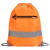 Hi-Vis Stafford Drawstring Tote Backpack Thumbnail