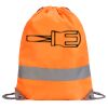 Hi-Vis Stafford Drawstring Tote Backpack Thumbnail