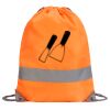 Hi-Vis Stafford Drawstring Tote Backpack Thumbnail