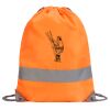 Hi-Vis Stafford Drawstring Tote Backpack Thumbnail