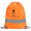 Hi-Vis Stafford Drawstring Tote Backpack Thumbnail