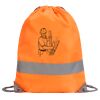 Hi-Vis Stafford Drawstring Tote Backpack Thumbnail