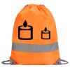 Hi-Vis Stafford Drawstring Tote Backpack Thumbnail
