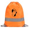 Hi-Vis Stafford Drawstring Tote Backpack Thumbnail